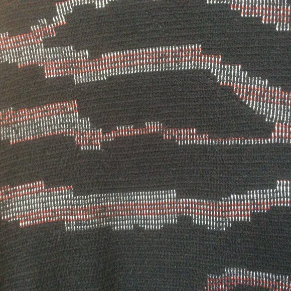 Pure Essence Urbanology Witchy Black Striped Boho Midi Duster/Jacket Size Large - Picture 3 of 5